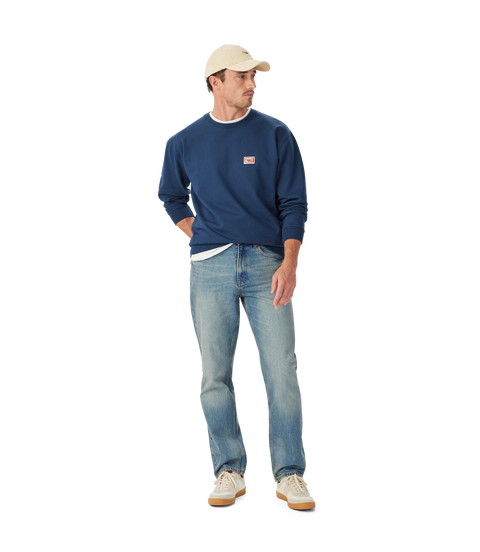 R.M.Williams - Branded Crew Sweatshirt - Vintage Blue