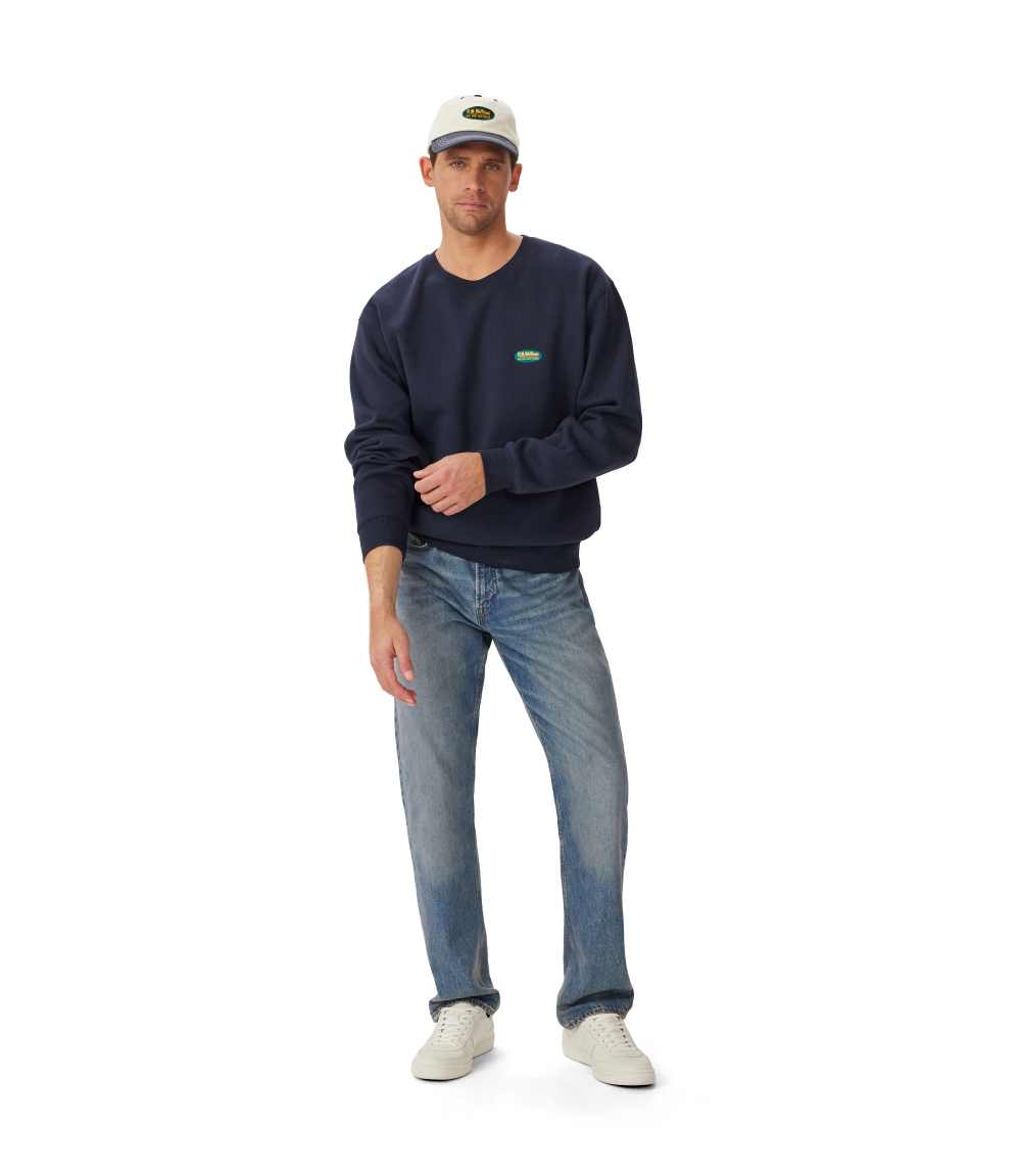R.M.Williams - 90s Logo Sweatshirt - Vintage Navy