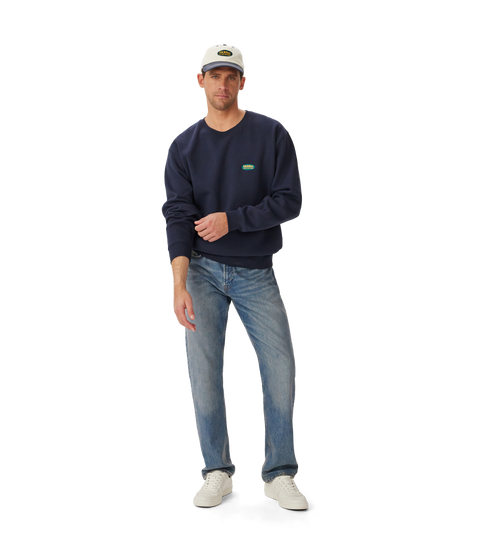 R.M.Williams - 90s Logo Sweatshirt - Vintage Navy