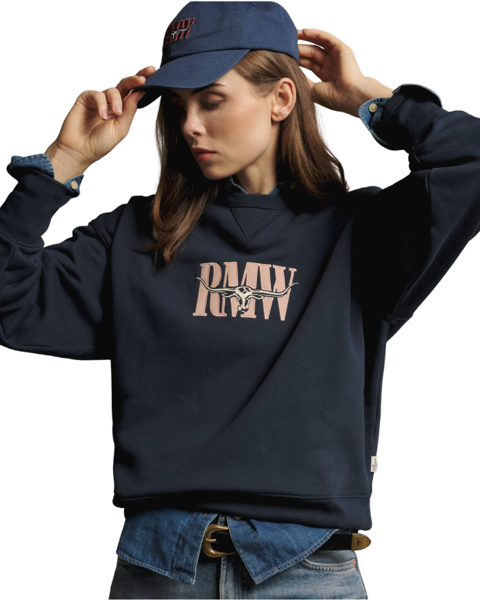 R.M.Williams - Heritage Easy Sweatshirt - Navy