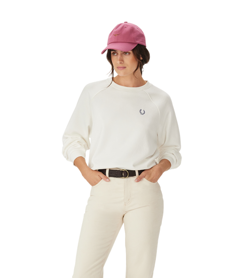 R.M.Williams - Horseshoe Easy Crew Sweatshirt - Off White