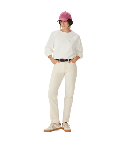 R.M.Williams - Horseshoe Easy Crew Sweatshirt - Off White