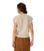 R.M.Williams Bower Merino Cable Sleeveless Knit - Oatmeal