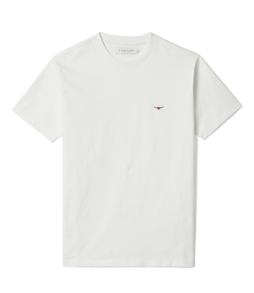R.M.Williams - Parson T-Shirt - White