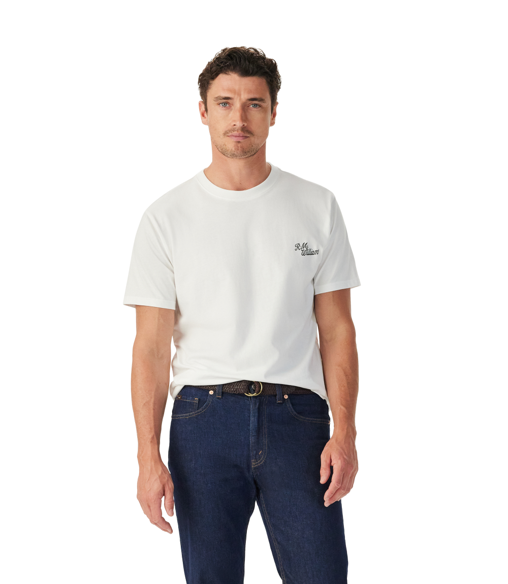 R.M.Williams - Byron T-Shirt - White