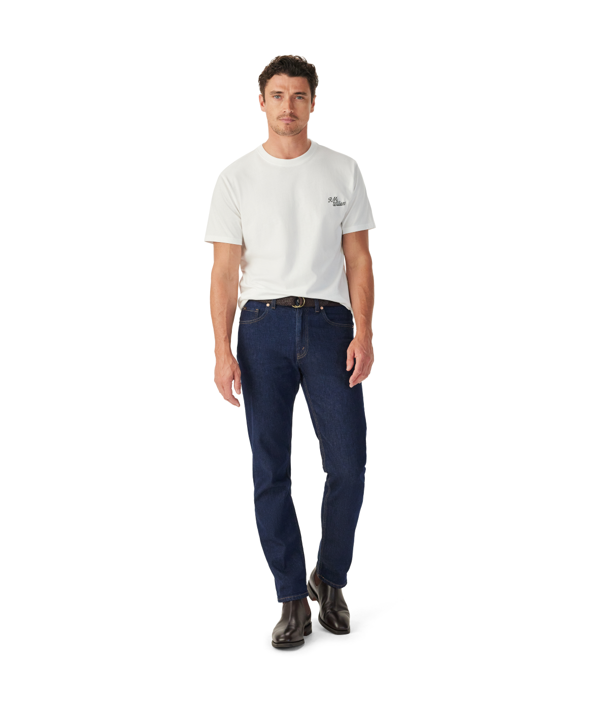 R.M.Williams - Byron T-Shirt - White
