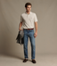 R.M.Williams -  Parson Tee - Mid Blue