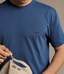 R.M.Williams -  Parson Tee - Mid Blue