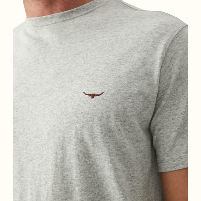 RM Williams - Parson T-Shirt - Grey Marle