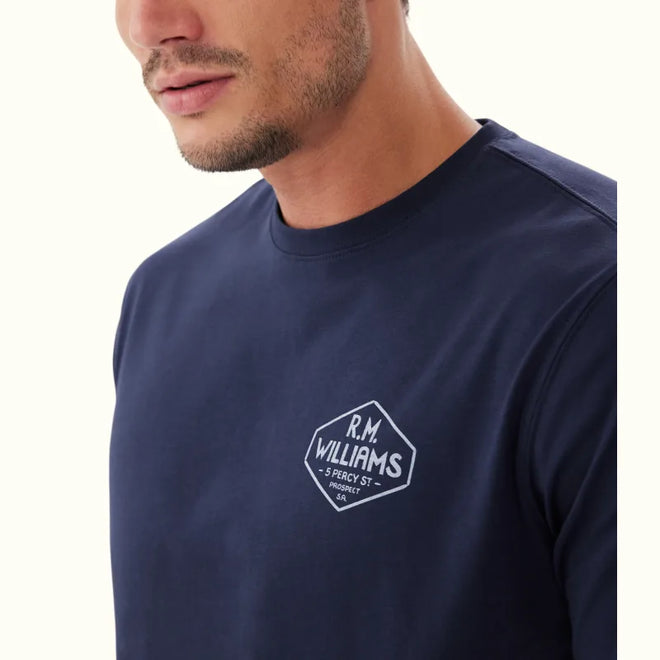 RM Williams - Gladstone Tshirt - Navy