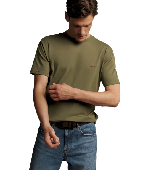 R.M.Williams -  Parson Tee - Fatigue