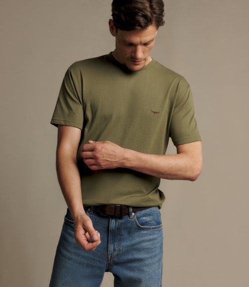 R.M.Williams -  Parson Tee - Fatigue