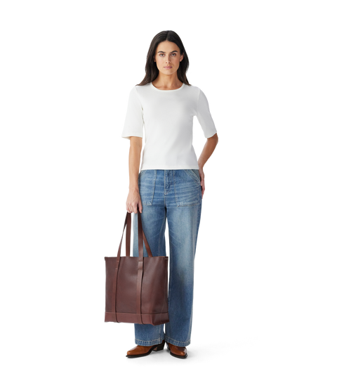R.M.Williams - Jericho Rib T-Shirt - White