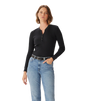 R.M.Williams - Avoca Ribbed Henley - Black