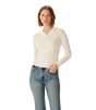 R.M.Williams - Avoca Ribbed Henley - Ivory 