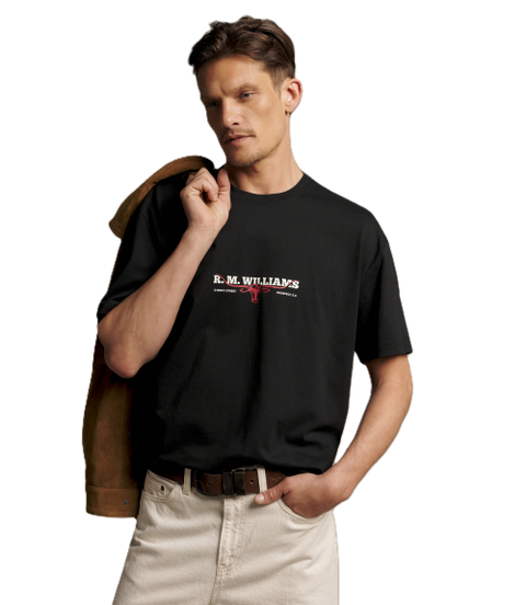 R.M.Williams -  Holt T-Shirt - Black