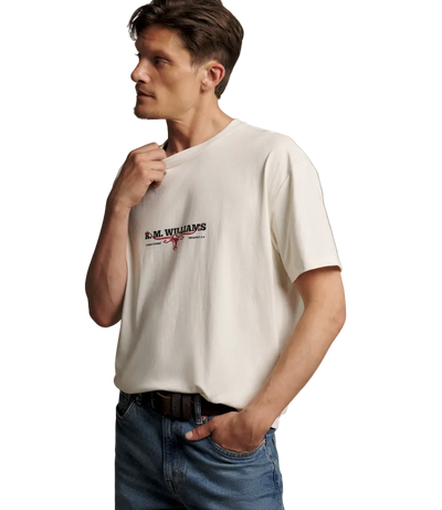 R.M.Williams - Holt T-Shirt - Vintage White