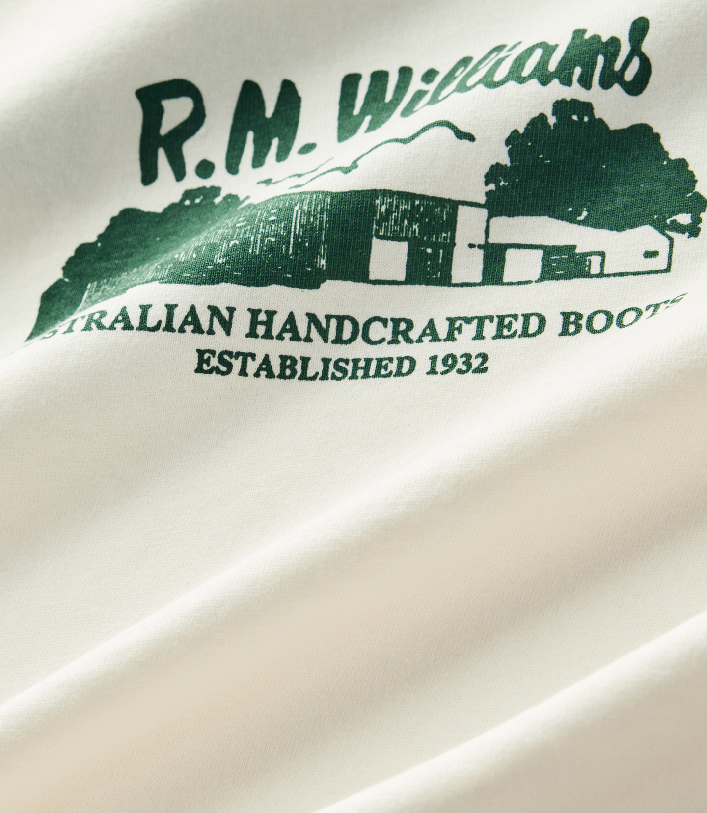 R.M.Williams - Workshop T-Shirt - White