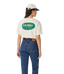 R.M.Williams - 90s Logo T-Shirt - White - featuring a woman wearing the logo t-shirt from behind.