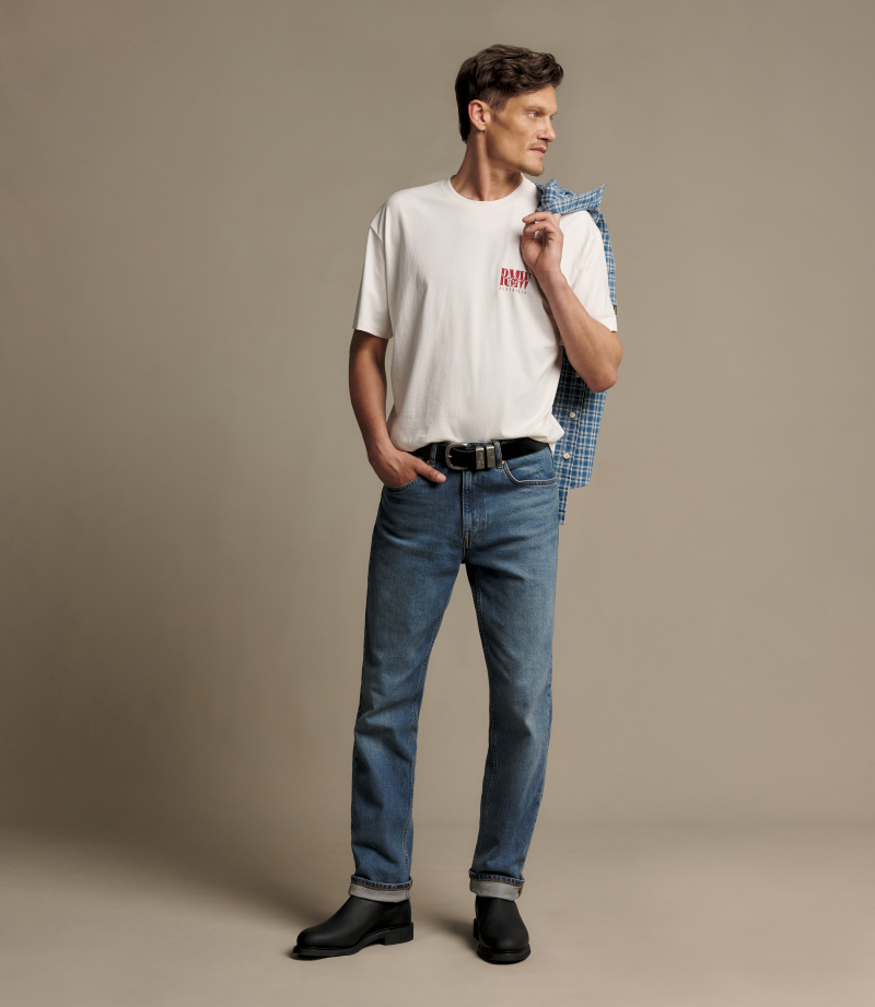 R.M.Williams - Classic RMW T-Shirt - White