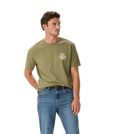 R.M.Williams - Boots T-Shirt - Sage