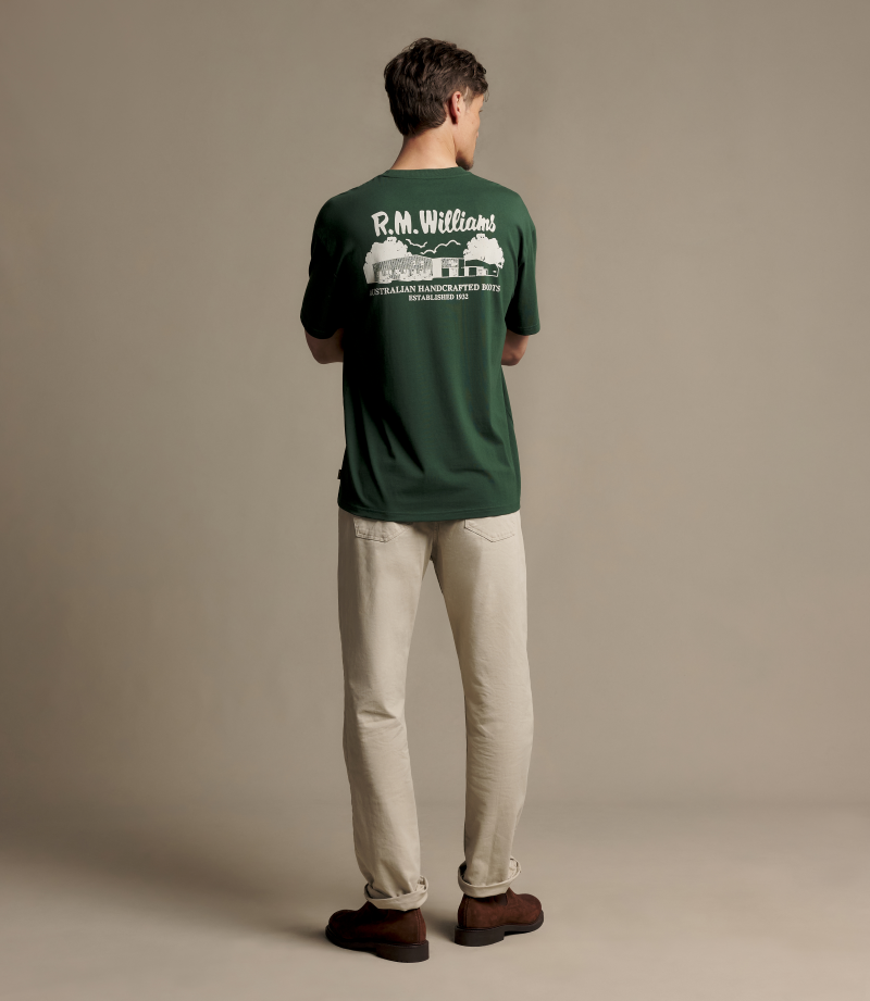 R.M.Williams - Workshop T-Shirt - Pine