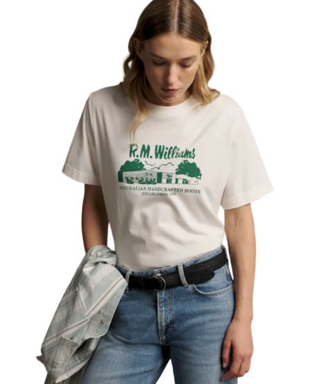 R.M.Williams - Workshop T-Shirt - White