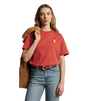 R.M.Williams -  Rodeo Queen Embro Tee - Scarlet