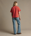 R.M.Williams -  Rodeo Queen Embro Tee - Scarlet