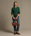 KGR00WB4G01-R.M.Williams - Seaforth cable-knit cardigan - Palm Green
