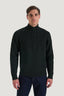 M.J. Bale - Bull Cable Half Zip Knit - Charcoal