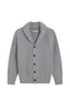 M.J. Bale - Munro Shawl Cardigan - Light Grey Melange