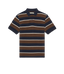 Rod Polo - Stripe - Cream, Navy & Brown