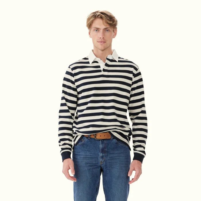 R.M.Williams - Tweedale Rubgy - Navy & Cream