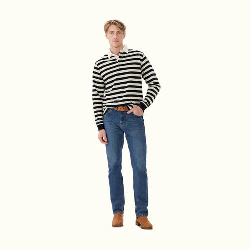 Tweedale Rubgy - Navy & Cream