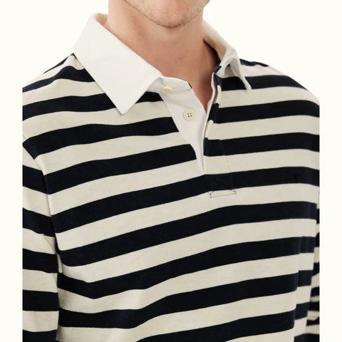 RM Williams - Tweedale Rugby - navy & cream