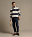 R.M.Williams -  Balmain Stripe Rugby - Ecru Navy
