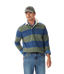 R.M.Williams - Jones Stripe Rugby - Ensign Blue/Spruce Green