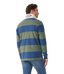 R.M.Williams - Jones Stripe Rugby - Ensign Blue/Spruce Green