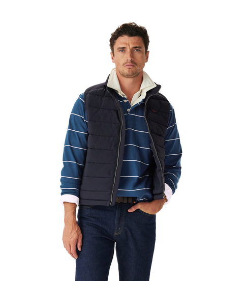 R.M.Williams - Albany Stripe Rugby - Vintage Blue