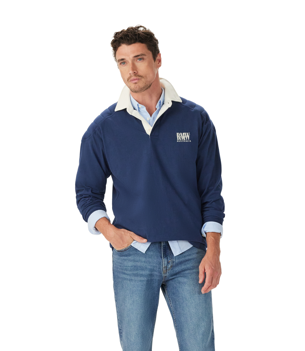 R.M.Williams - Classic RMW Rugby - Vintage Blue