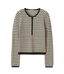 R.M.Williams - Clovelly Pointelle Knit - Black/Cream
