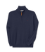 R.M.Williams - Ernest Merino Quarter Zip Jumper - Navy