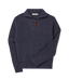 R.M.Williams - Linton Quarter Zip Sweater - Blue Marle