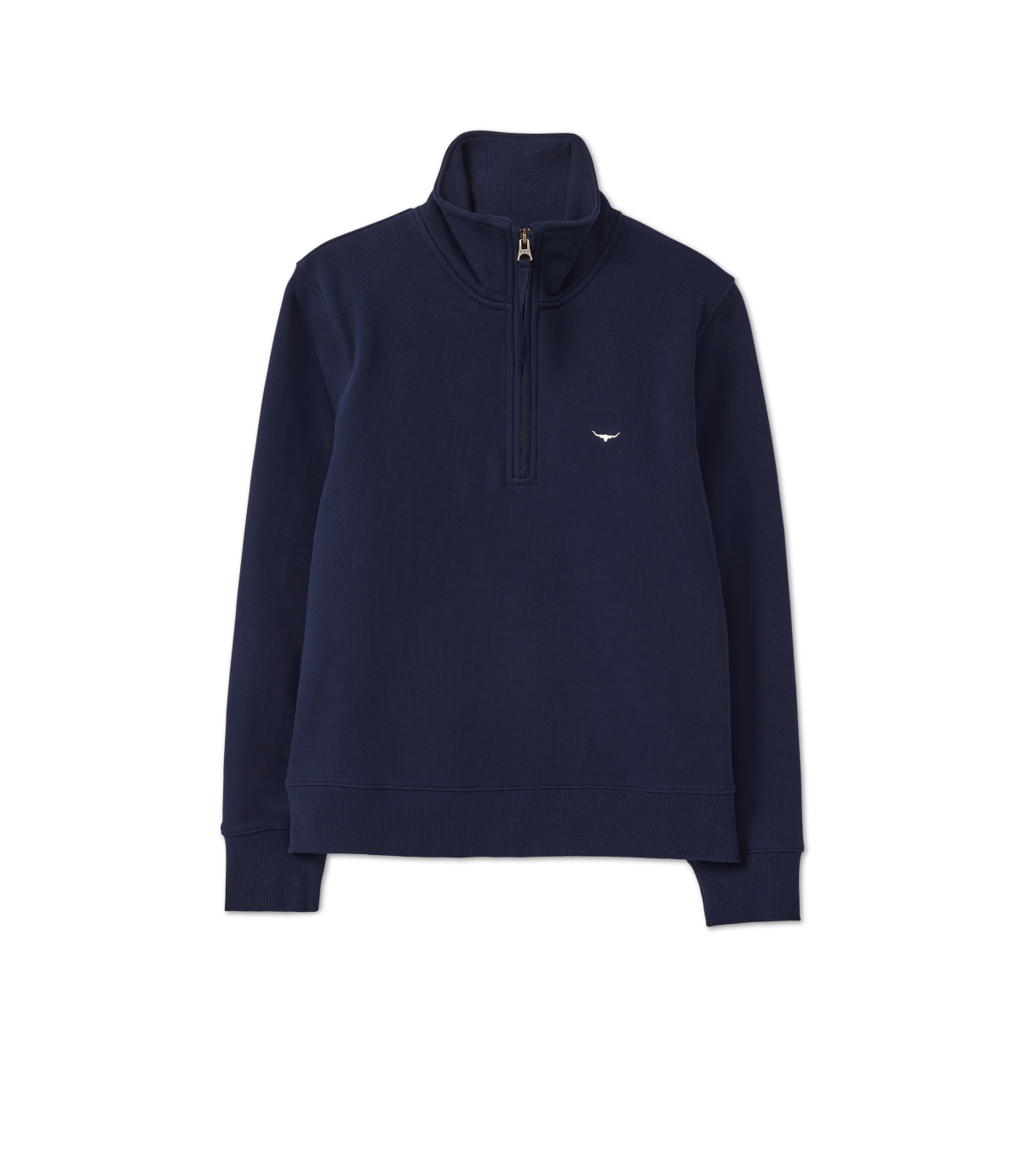 R.M.Williams - Trickett Quarter Zip Sweatshirt - Navy