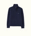 R.M.Williams - Trickett 1/4 Zip Sweatshirt - Navy