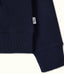 R.M.Williams - Trickett 1/4 Zip Sweatshirt - Navy