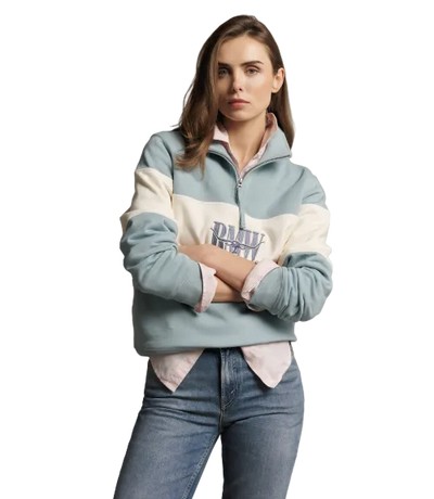 R.M.Williams -  Trickett Panel Sweatshirt - Agate