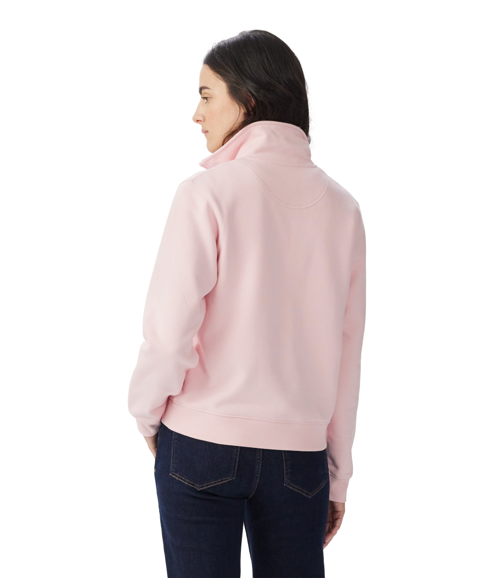 R.M.Williams - Trickett Quarter Zip Sweatshirt - Pink