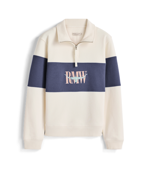 R.M.Williams - Trickett Panel Sweatshirt - Ivory